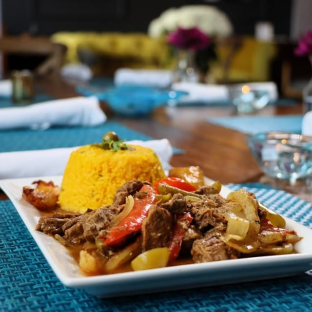 Ropa Vieja Plate.